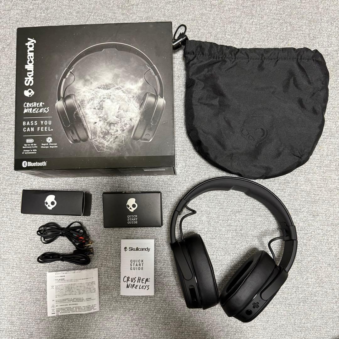 ヘッドホン Skullcandy Crusher Wireless S6CRW