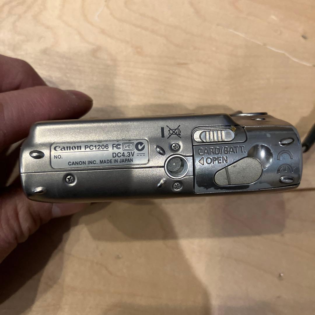 Canon IXY DIGITAL 1000 シルバー　PC1206 ジャンク