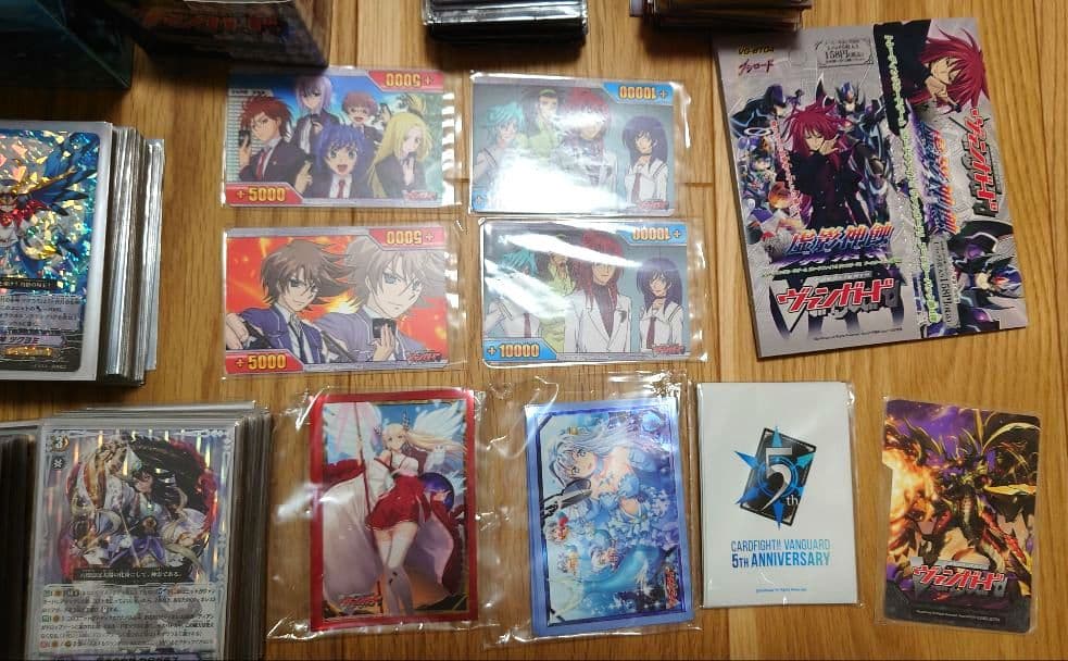 ヴァンガード 引退品　デッキ多数　pスタンパーツ等