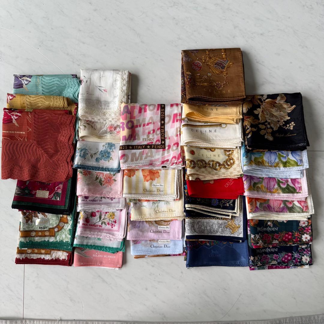 未使用　ブランドハンカチ33枚セット