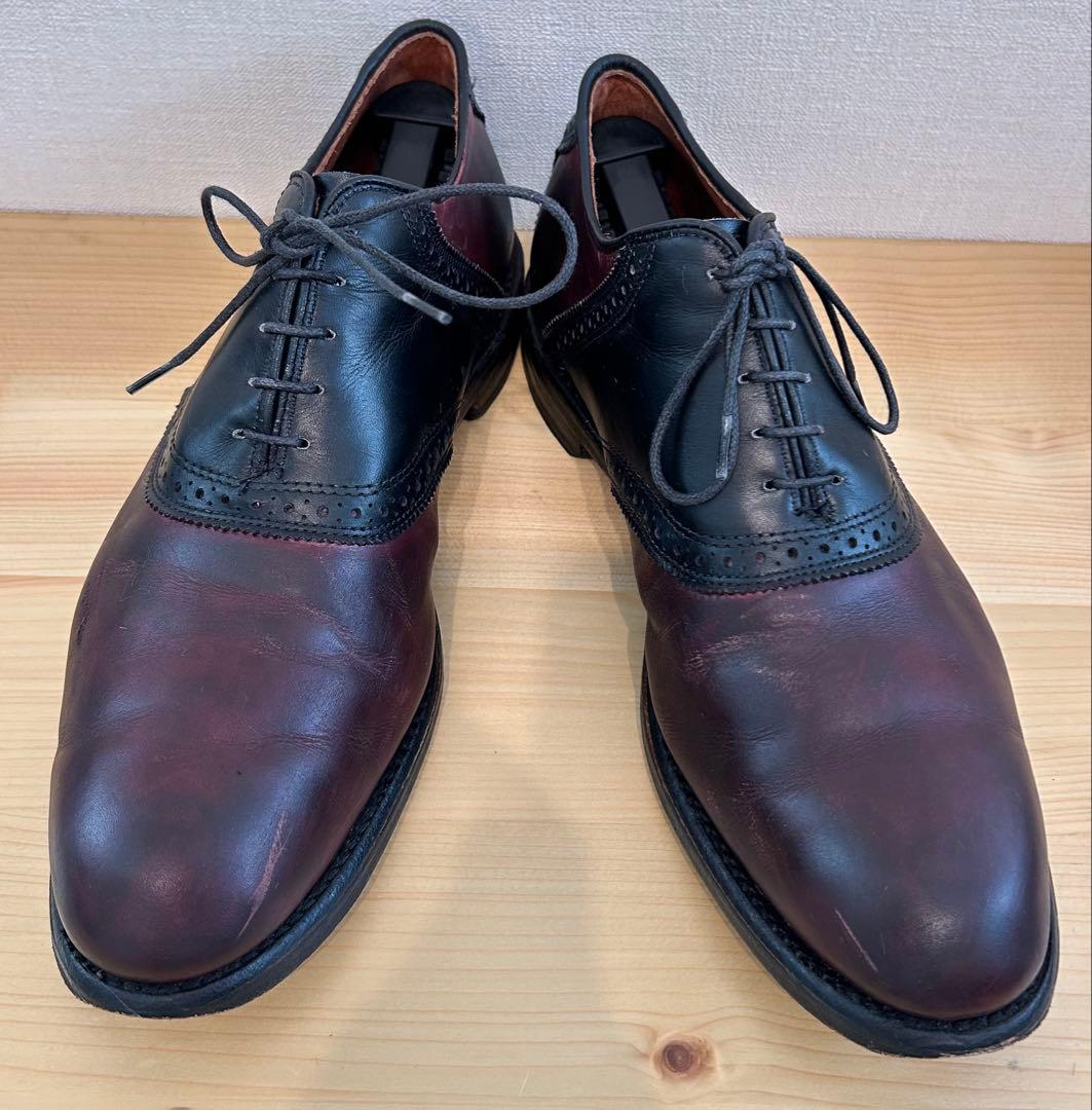 Allen Edmonds Shelton コンビ サドルシューズ US8