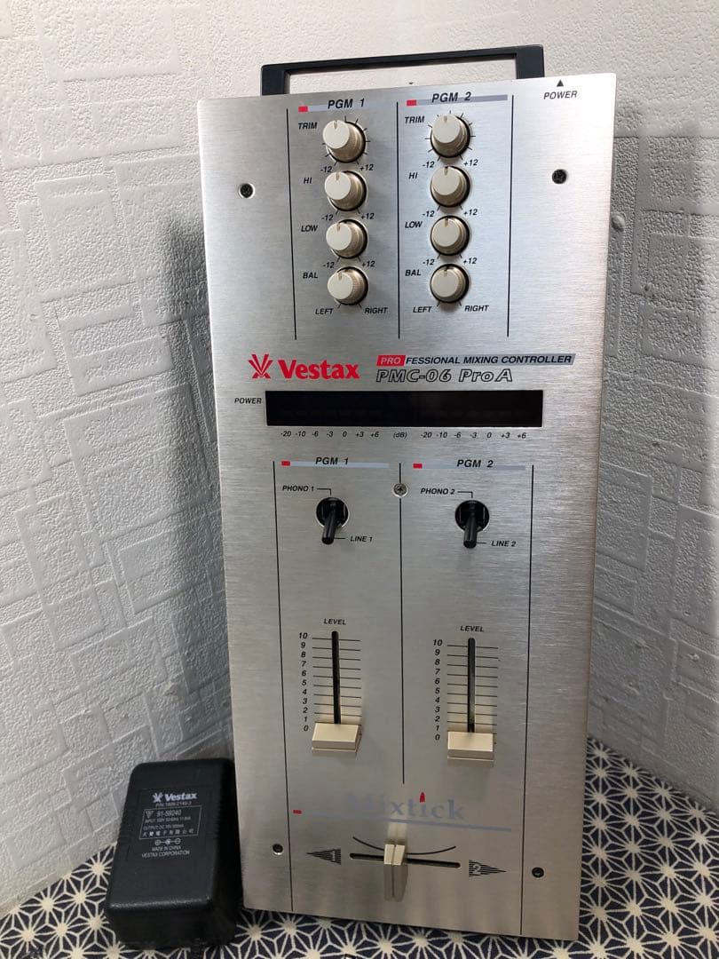 VESTAX ベスタクス　PMC-06ProA フェーダーメンテ　カットラグ