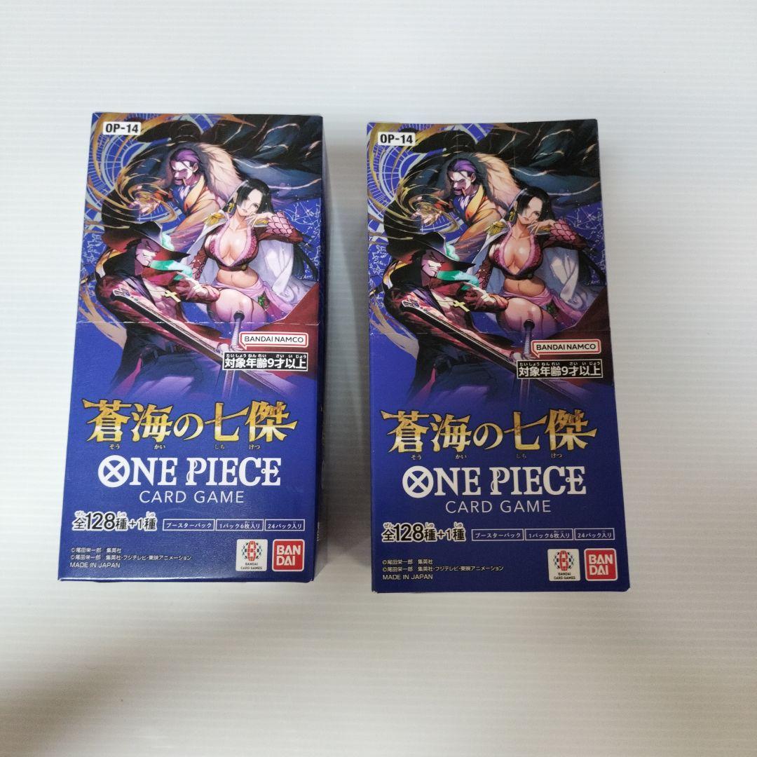 ワンピース　蒼海の七傑　box 2box