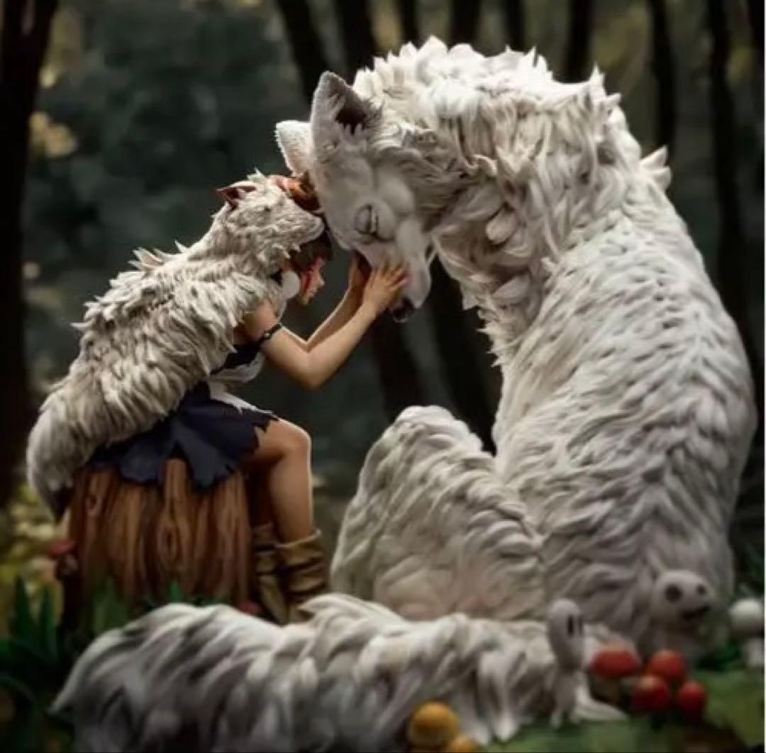 ガレージキット ジオラマ 未組立 レジン もののけ姫風