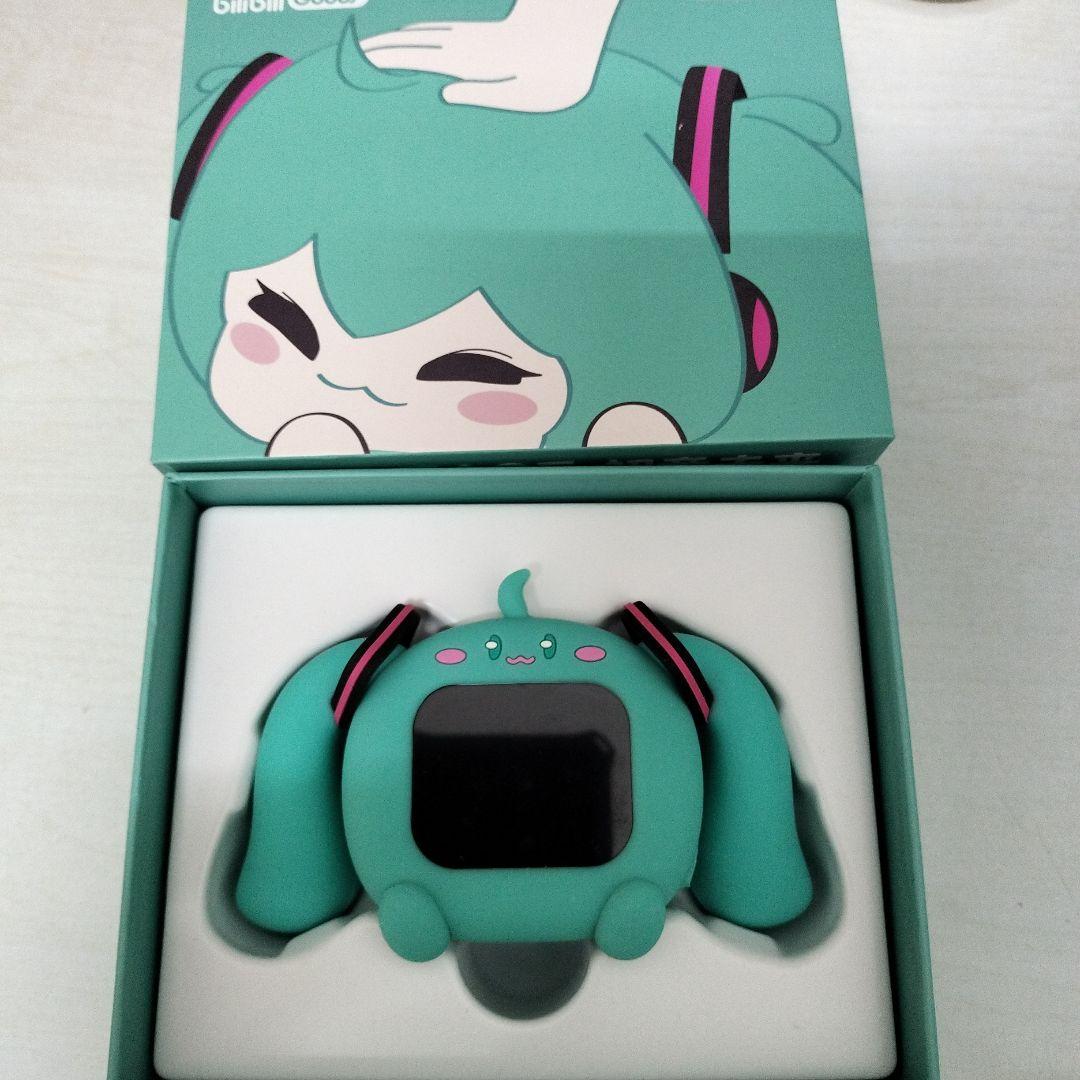 【美品】初音ミク × ビリビリ　限定ワイヤレスイヤホン cube face