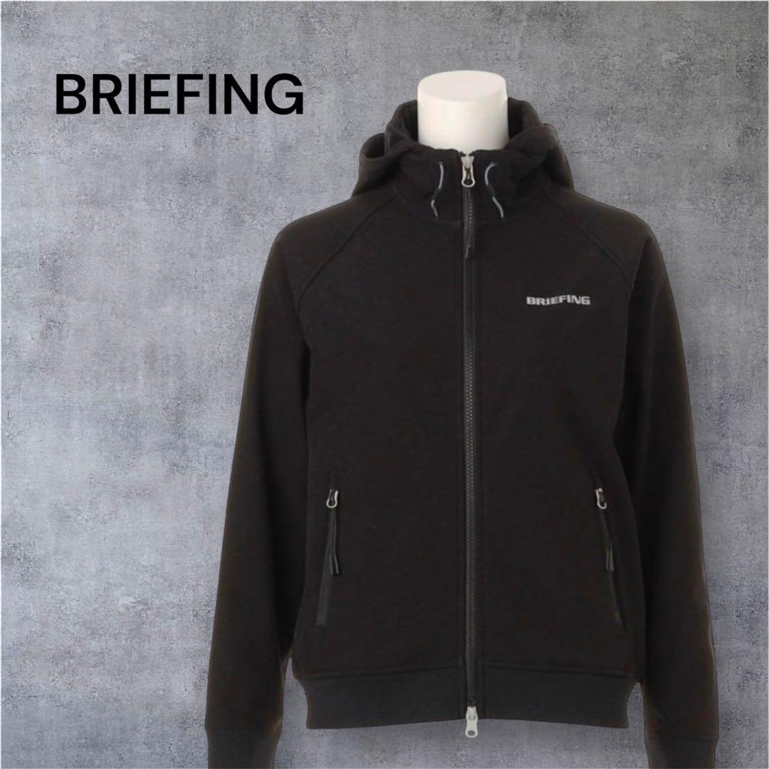 【新品・タグ付き】BRIEFING レディース パーカー フリース 黒 L
