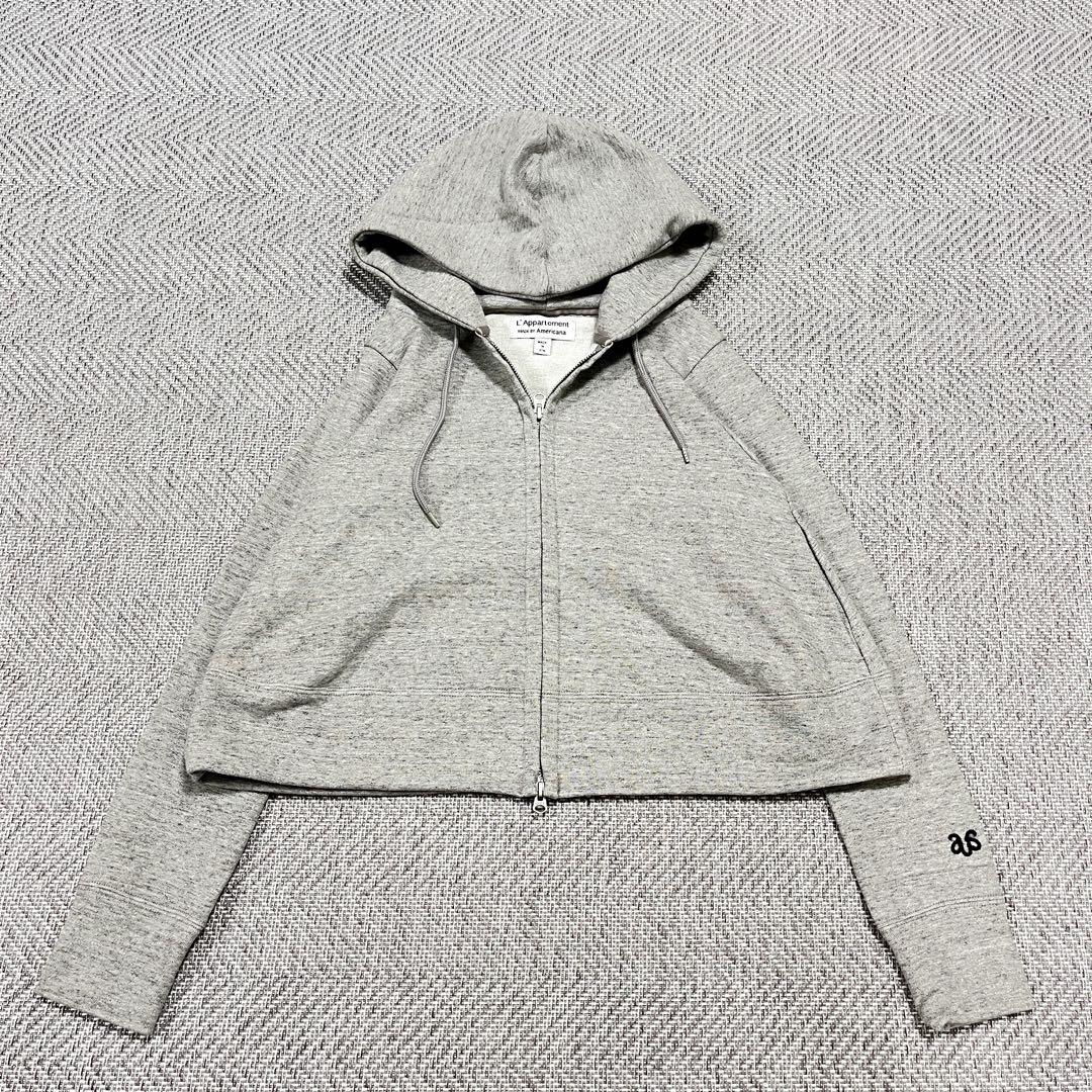 極美品✨️アパルトモン アメリカーナ 別注 パーカー Aラインショート丈 フレア