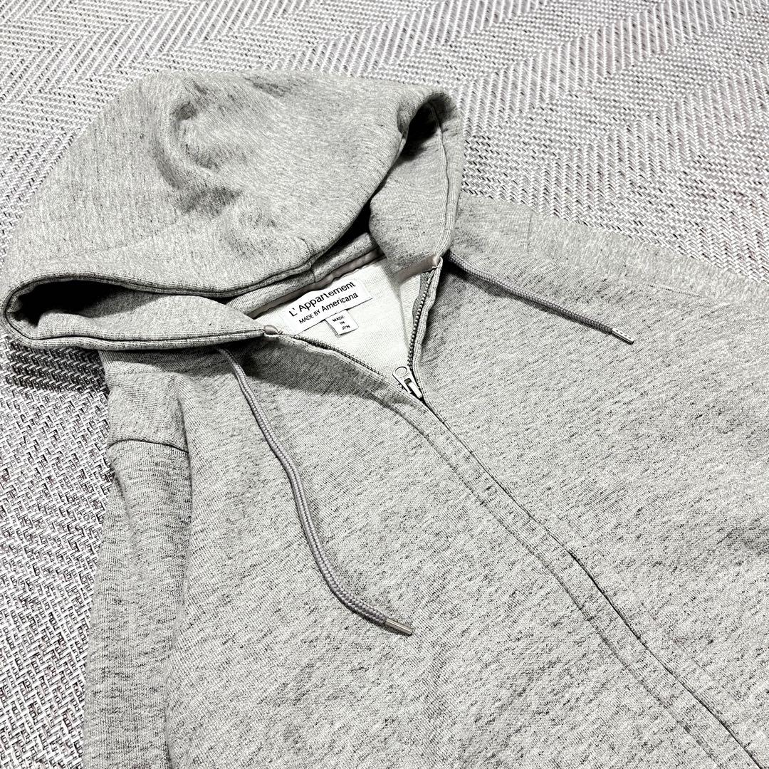 極美品✨️アパルトモン アメリカーナ 別注 パーカー Aラインショート丈 フレア
