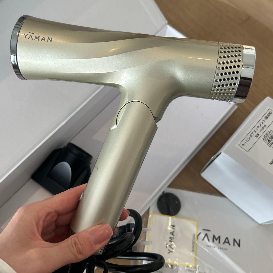 ヤーマン リフトドライヤー スマートYJHC2N ゴールド 折りたたみドライヤー