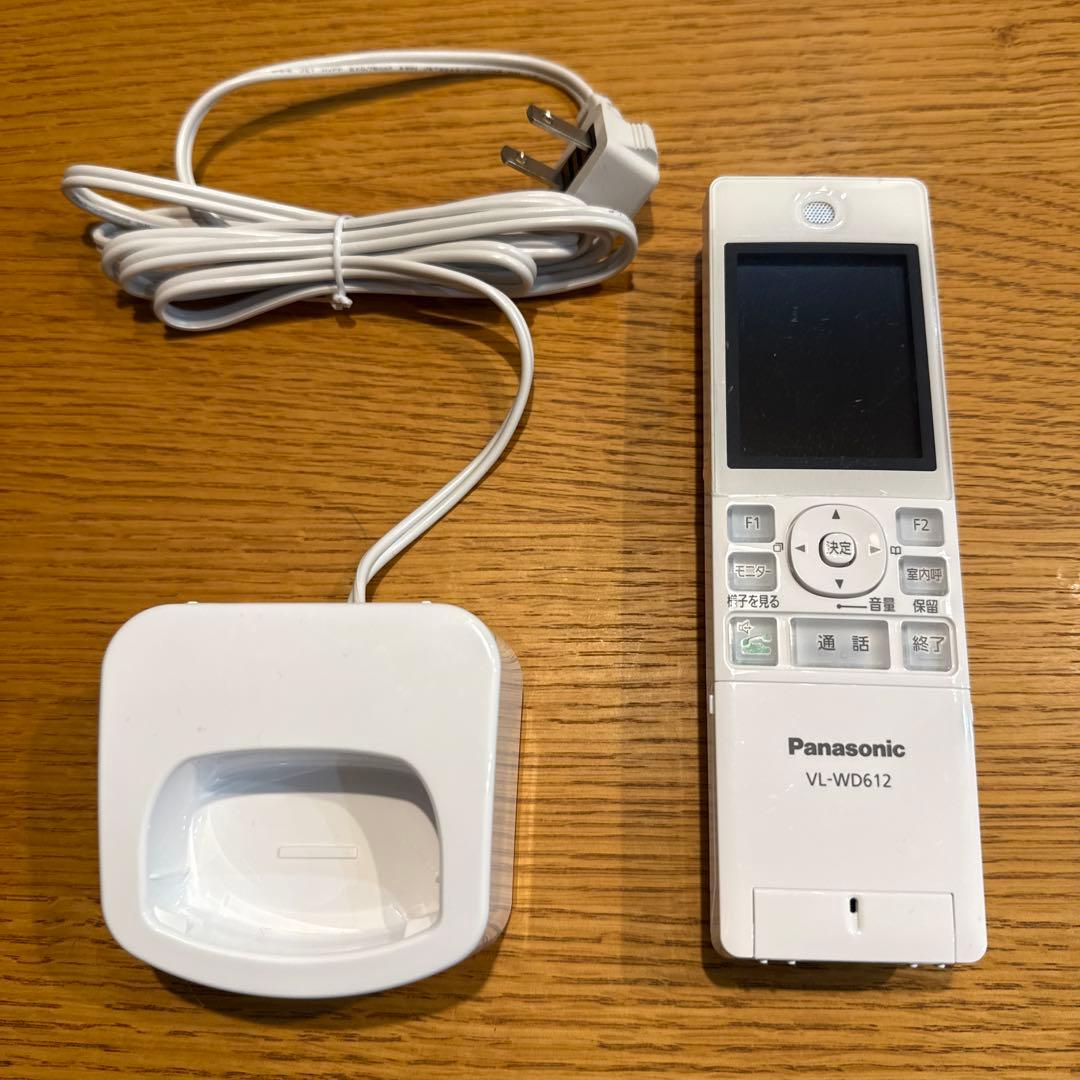 Panasonic ワイヤレスモニター子機 VL-WD612 新品同様