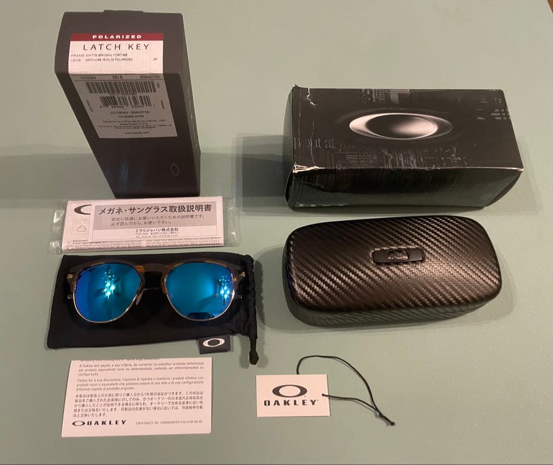 たた@広島 OAKLEYLatch key PORALIZED