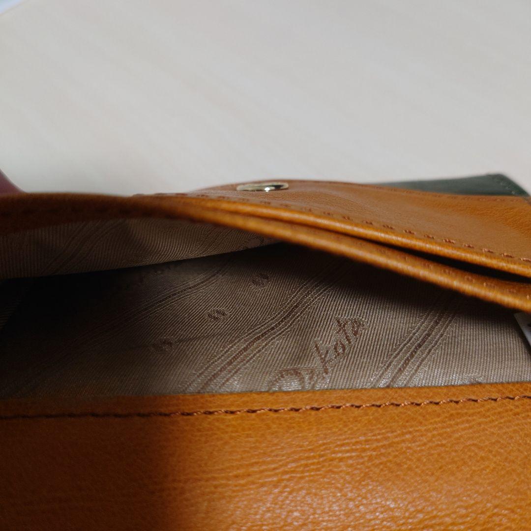 Dakota 牛革 名刺入れ オスピタリタ グリーン