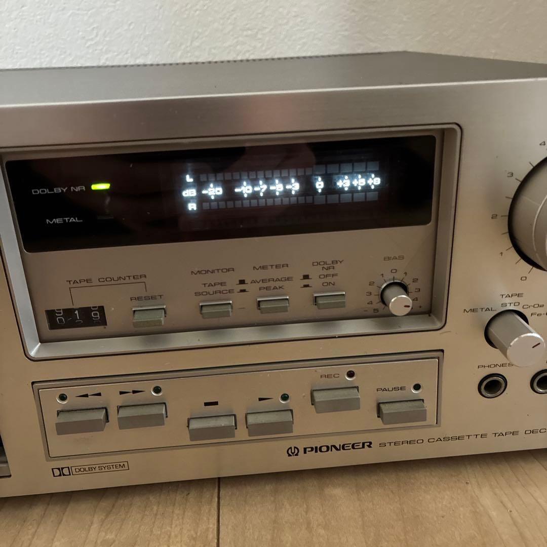PIONEER CT-720 パイオニア ステレオカセットテープデッキ