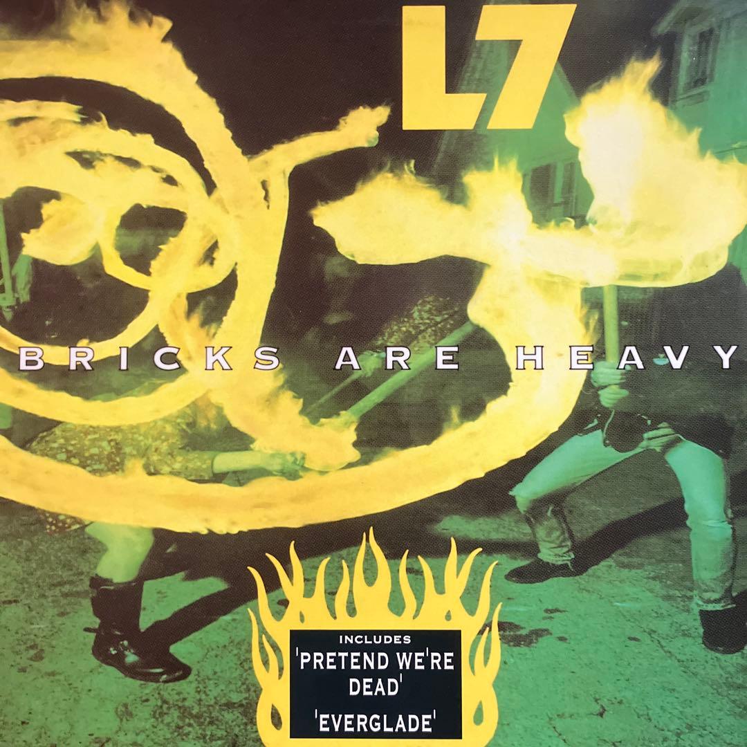 L7 Bricks Are Heavy レコード LP