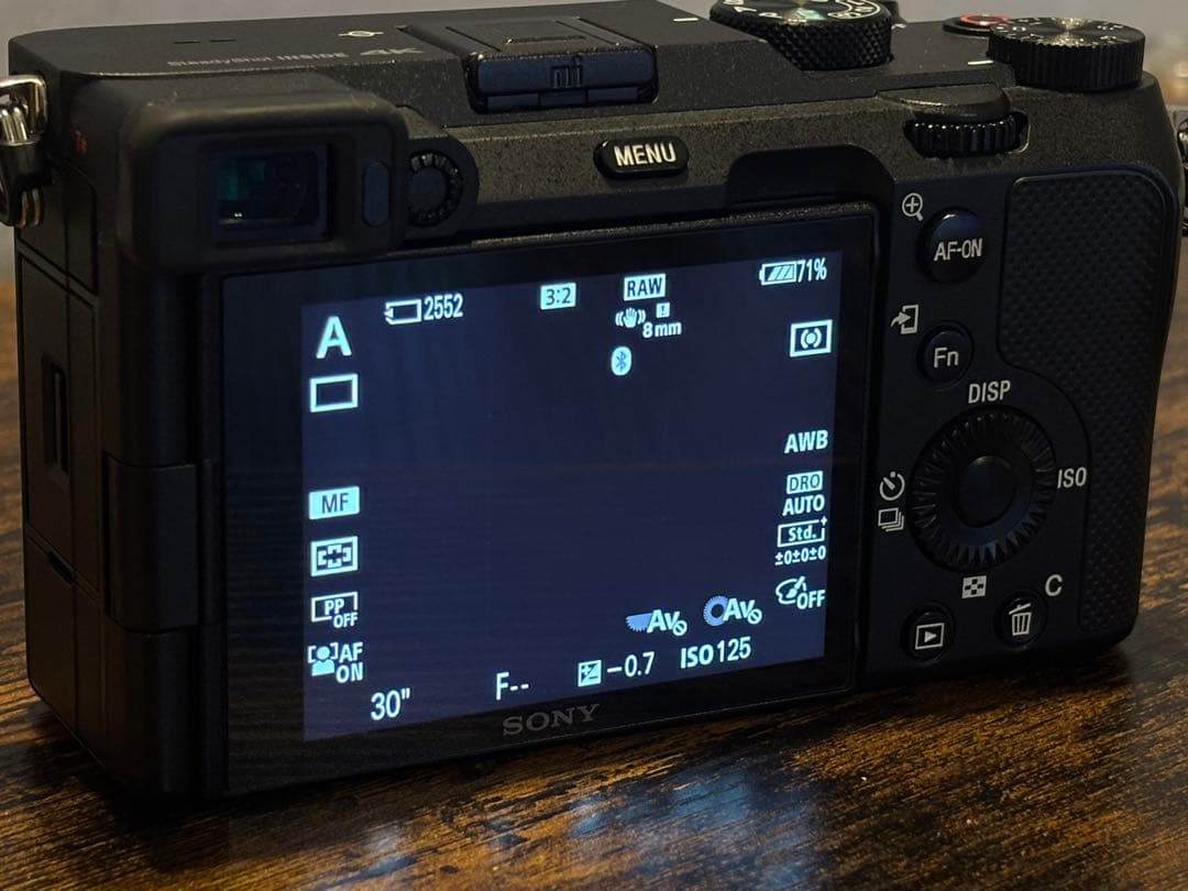 SONYα7Cボディ　SIGMA35mm f2レンズ