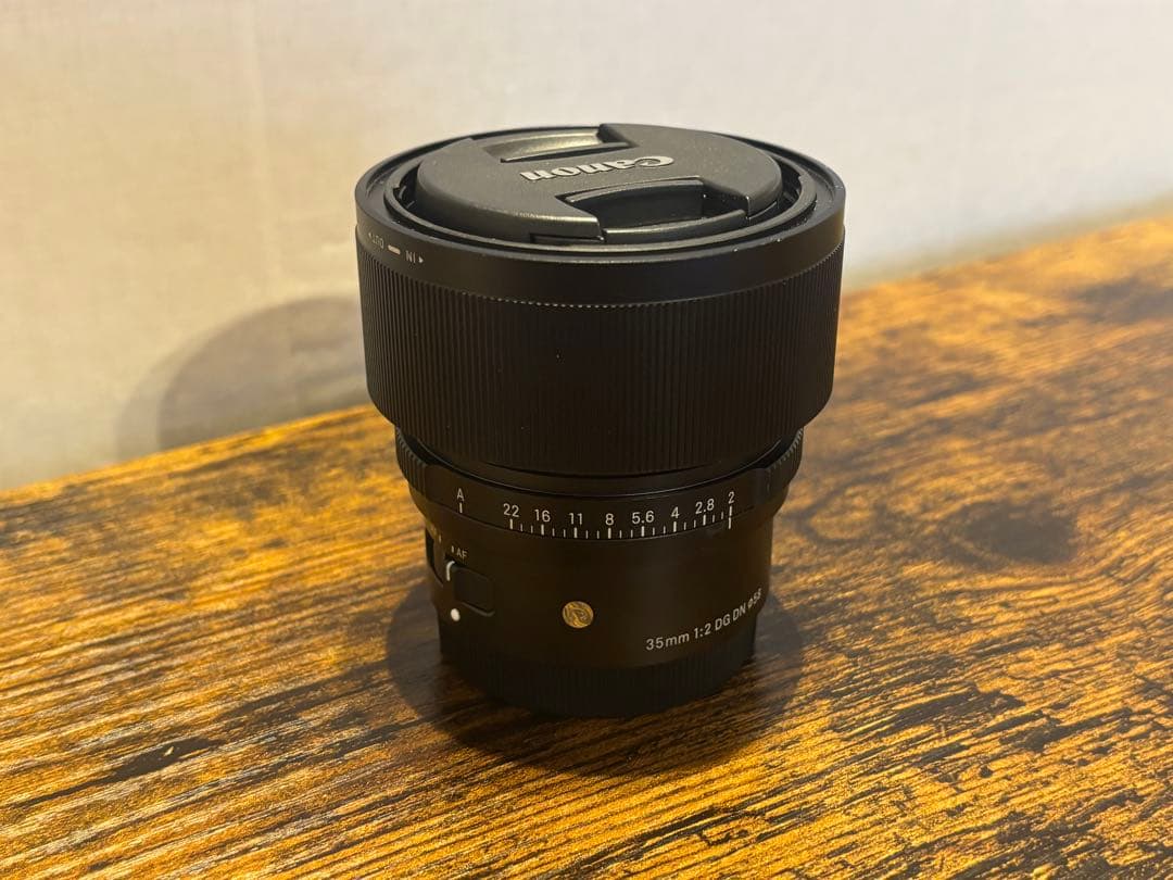 SONYα7Cボディ　SIGMA35mm f2レンズ