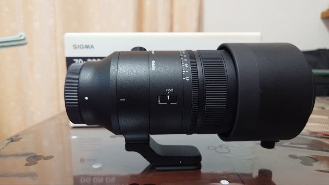 SIGMA 70-200mm F2.8 DG DN Lマウント フィルター付き