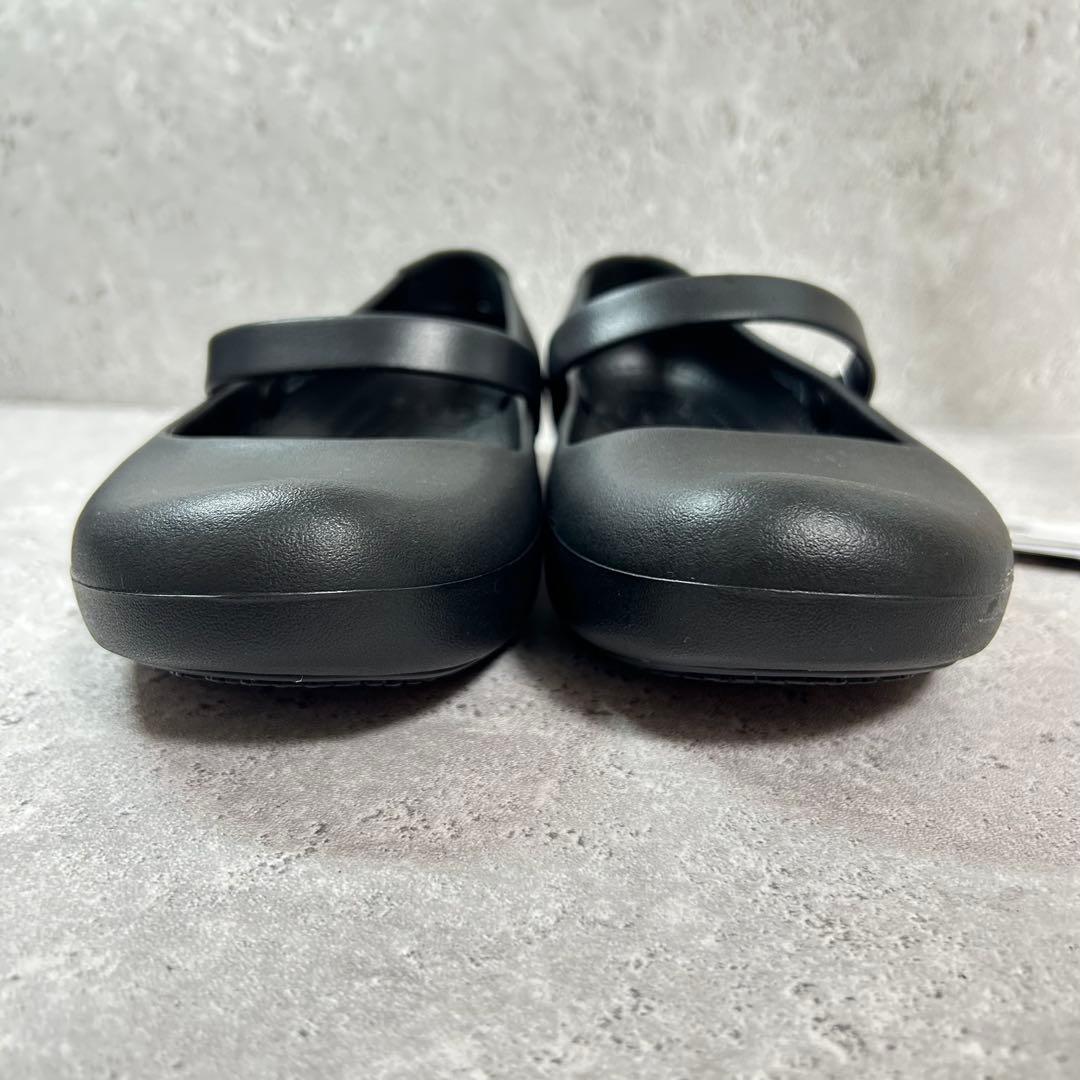 【タグ付き新品】クロックス アリスワーク 黒 W9 25.0 メリージェーン