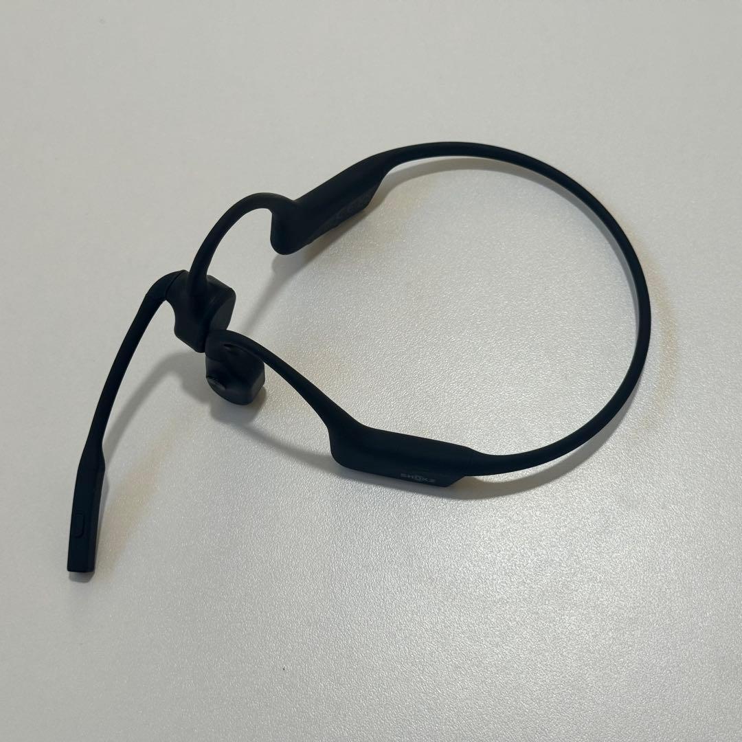 SHOKZ OpenComm 2 骨伝導ヘッドセット ブラック　箱なしケースなし