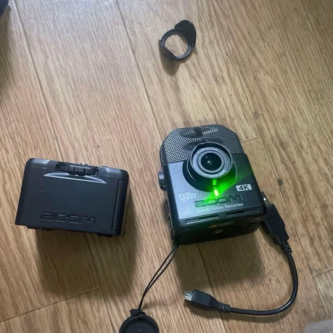 t*5様 ZOOM Q2n-4K 電池パック 付属 動作品