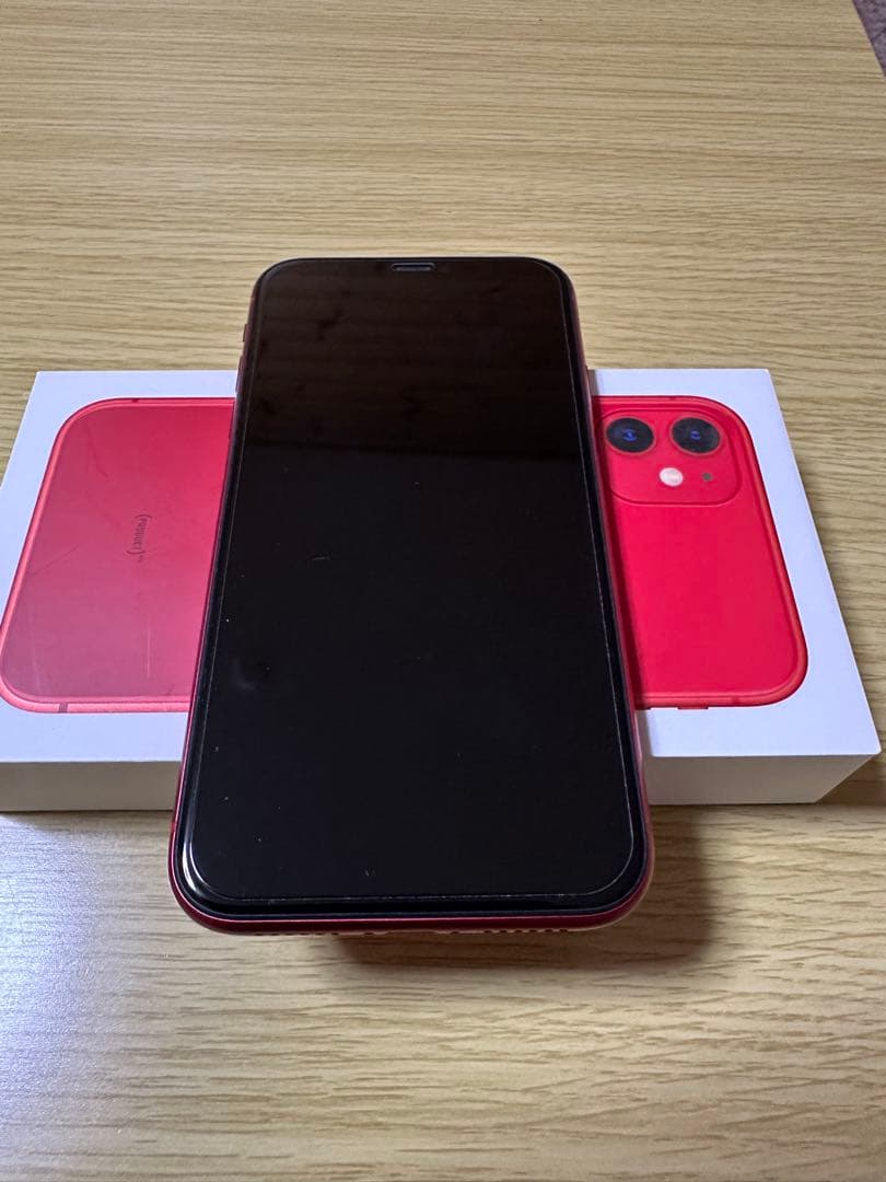 Apple iPhone 11 (PRODUCT(RED)) 256GB 箱付き