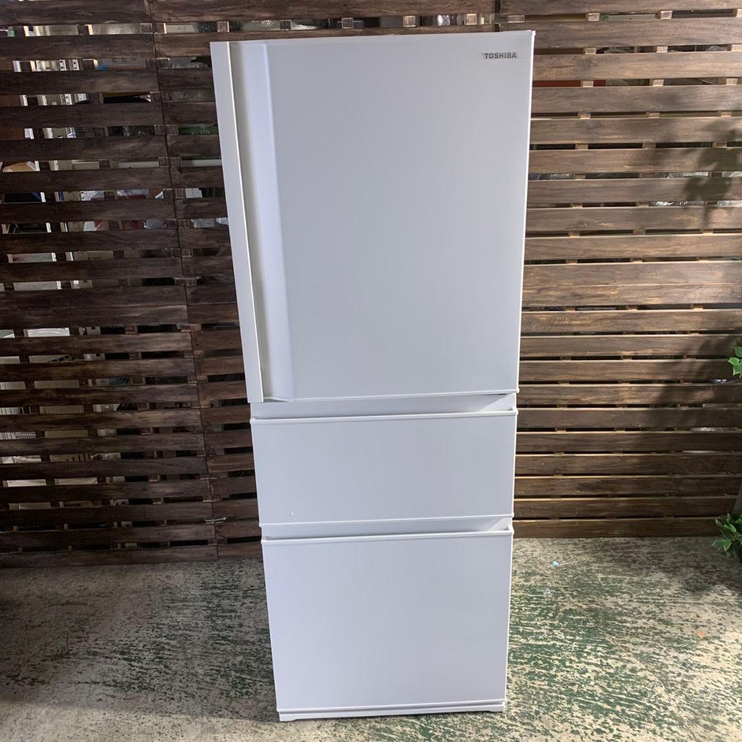 J749 TOSHIBA 3ドア 冷凍冷蔵庫 GR-V33SC 2024年製