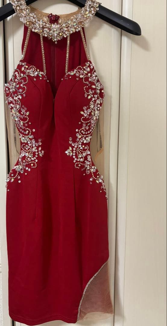 【ANGEL R/エンジェルアール】ホルターネック ミニドレス キャバドレス