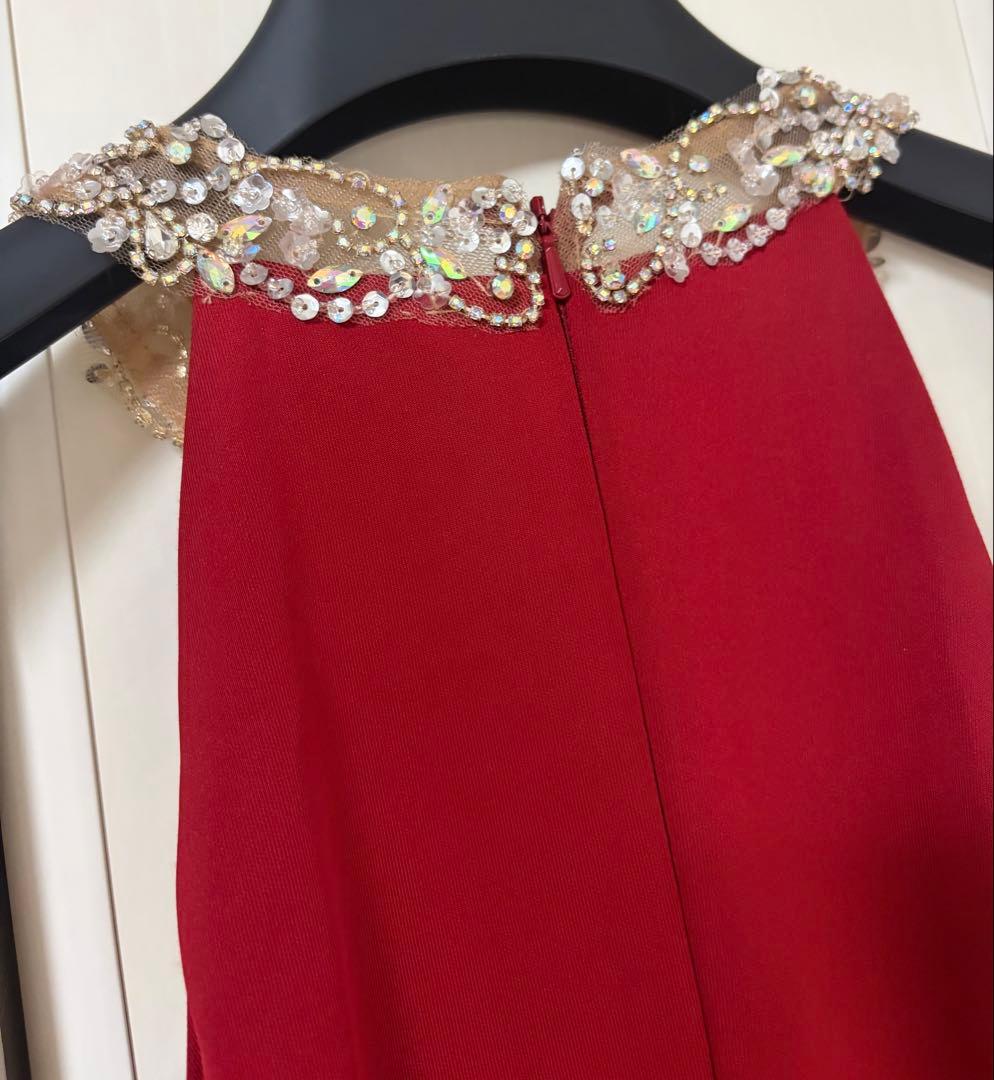 【ANGEL R/エンジェルアール】ホルターネック ミニドレス キャバドレス