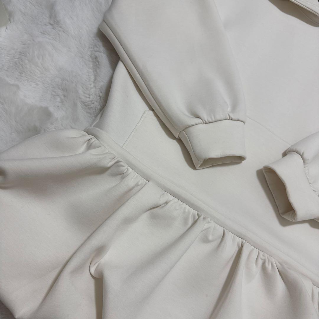 THE TOE Wagner Hoodie Dress アイボリー Sサイズ