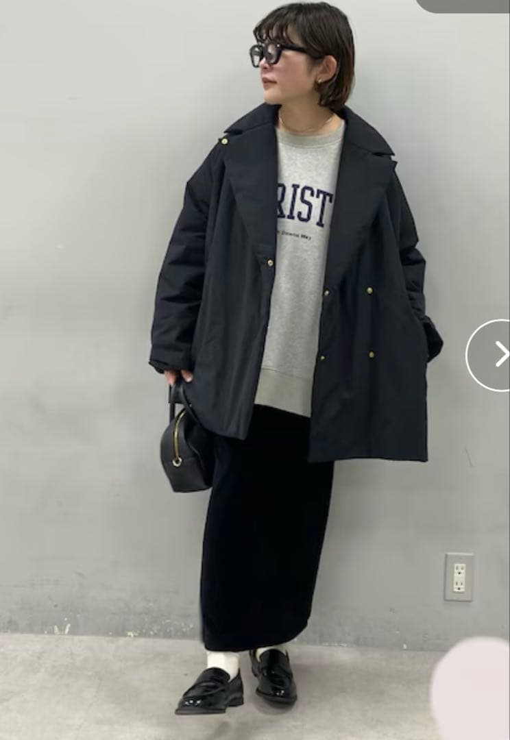 PUAL CE CIN【WEB限定】中綿テーラードジャケット