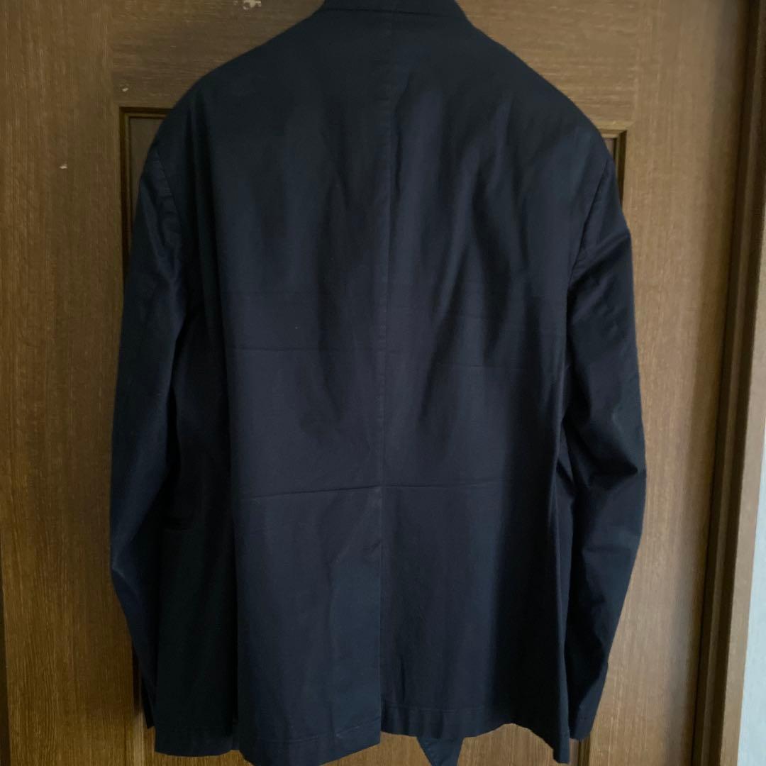 EMPORIO ARMANIツインラペル　ジャケット　黒　54