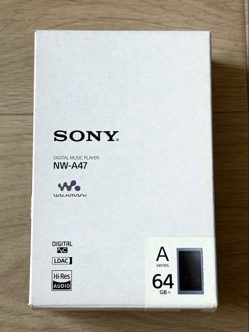 SONY デジタルミュージックプレーヤー NW-A47 64GB ブルー