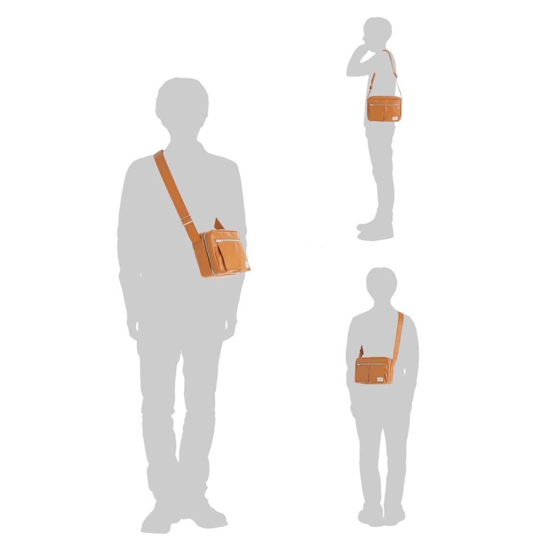 未使用級✨ポーター　フリースタイル　カメラバッグ　ショルダーバッグ　2層　S