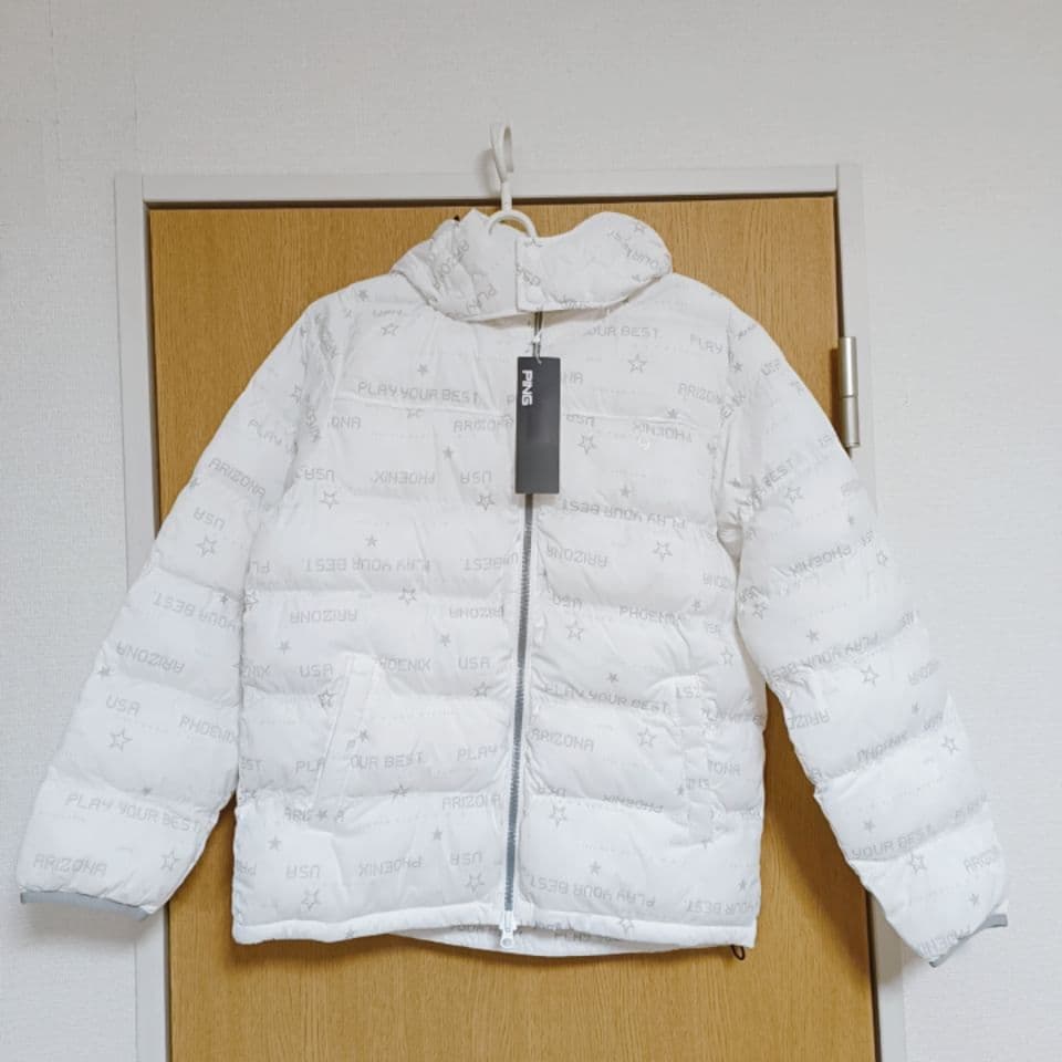 新品Pingレディース中綿保温防寒フルジップブルゾンゴルフアウタージャケットL