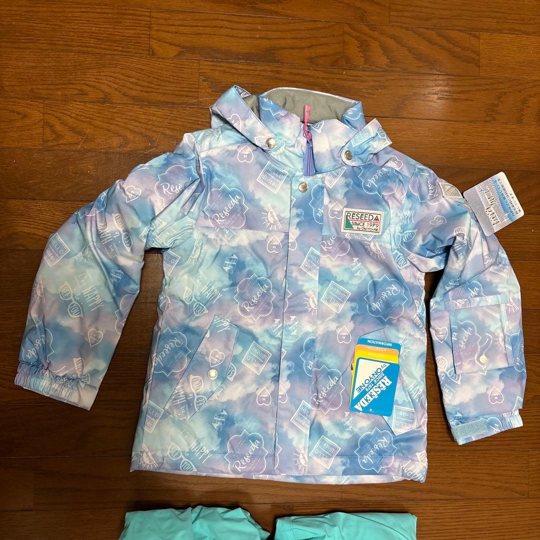 子ども用 雪遊びジャケットとパンツセット