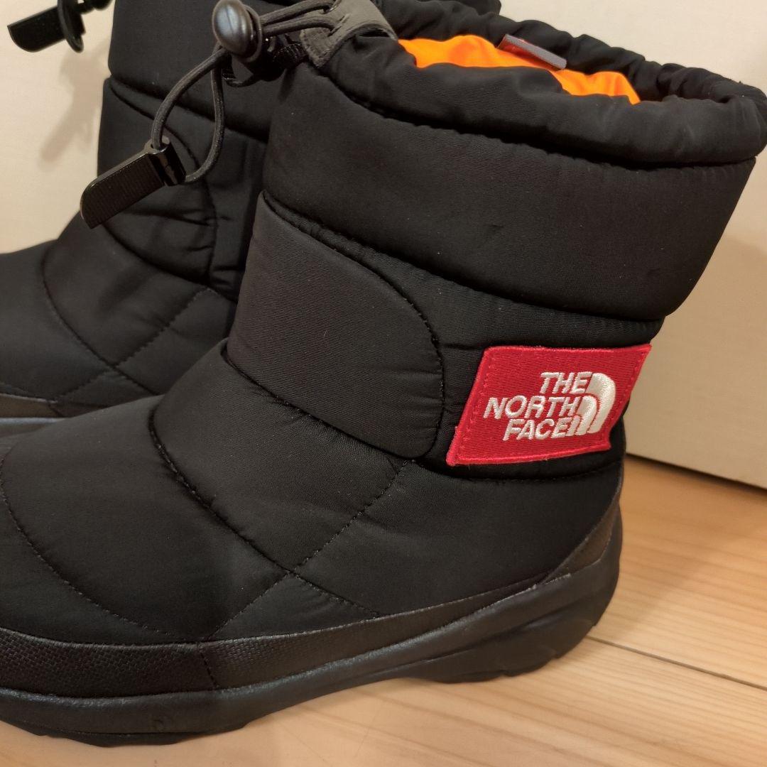 極美品THE NORTH FACE ヌプシブーティー23.0cm ブラック赤ロゴ