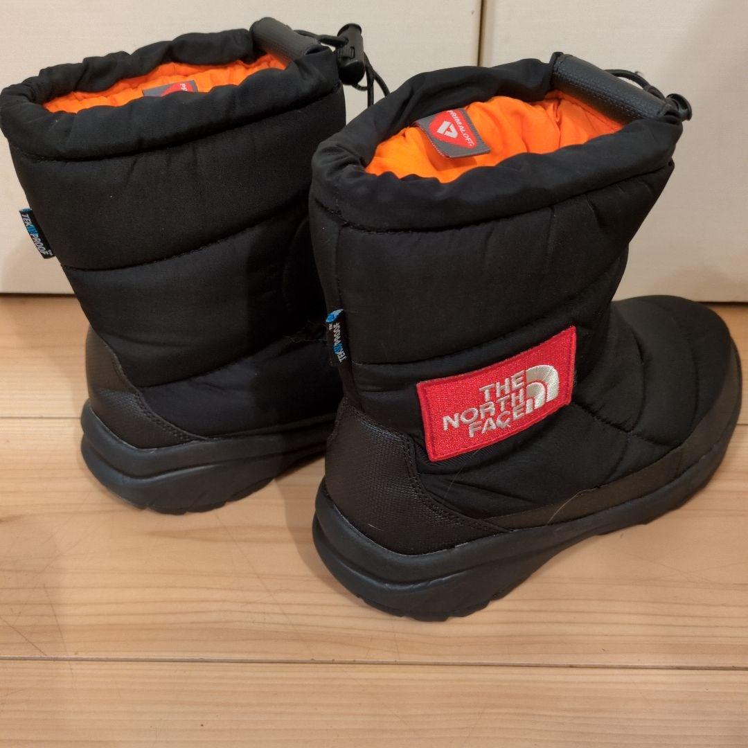 極美品THE NORTH FACE ヌプシブーティー23.0cm ブラック赤ロゴ