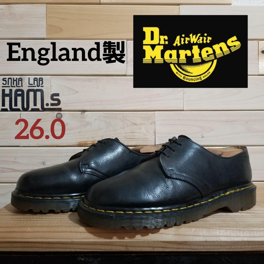 Dr.Martens ドクターマーチン 3ホールブーツ 26.0 イングランド製