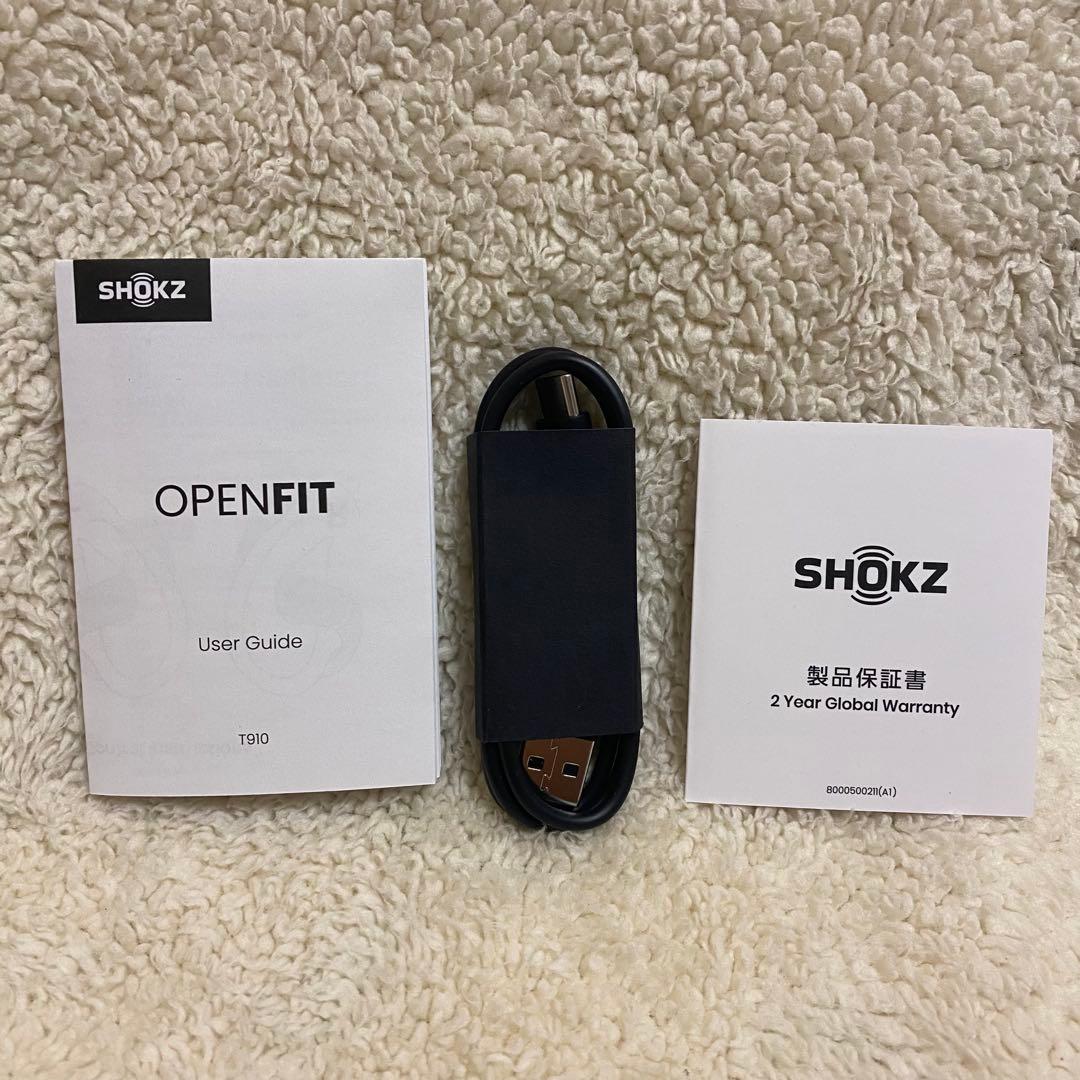 SHOKZ OPENFIT 骨伝導イヤホン ワイヤレスイヤホン