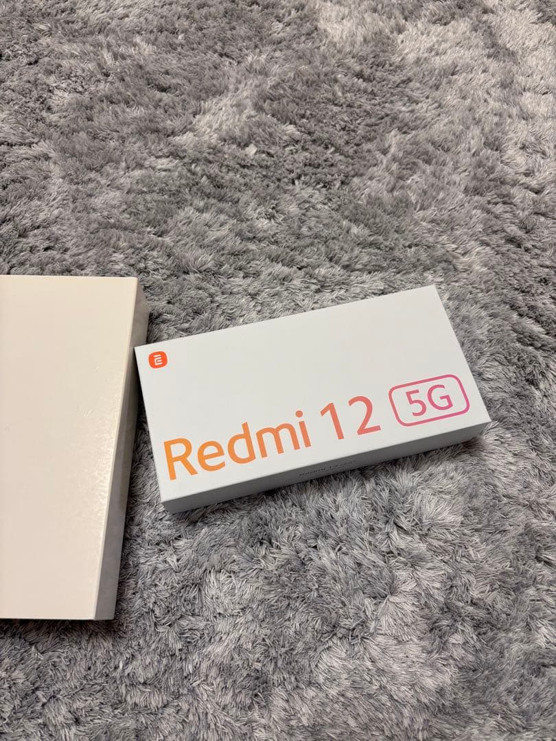 【新品未使用】Xiaomi Redmi12 5G ミッドナイトブラック