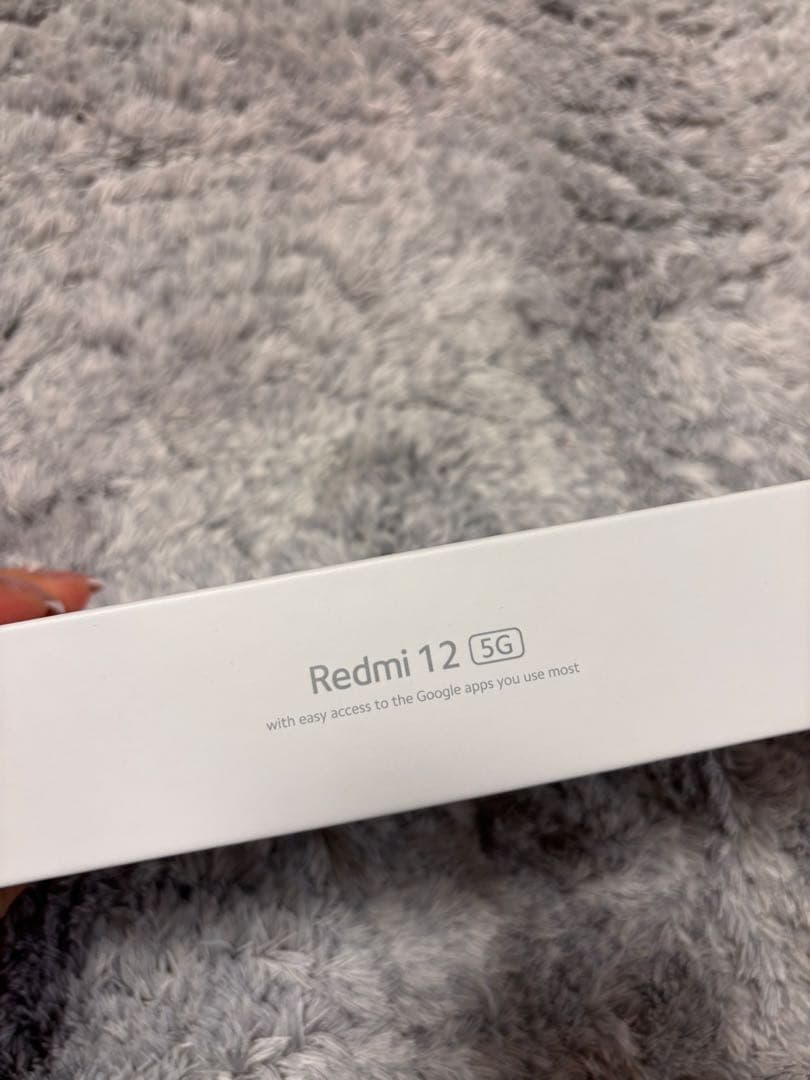 【新品未使用】Xiaomi Redmi12 5G ミッドナイトブラック