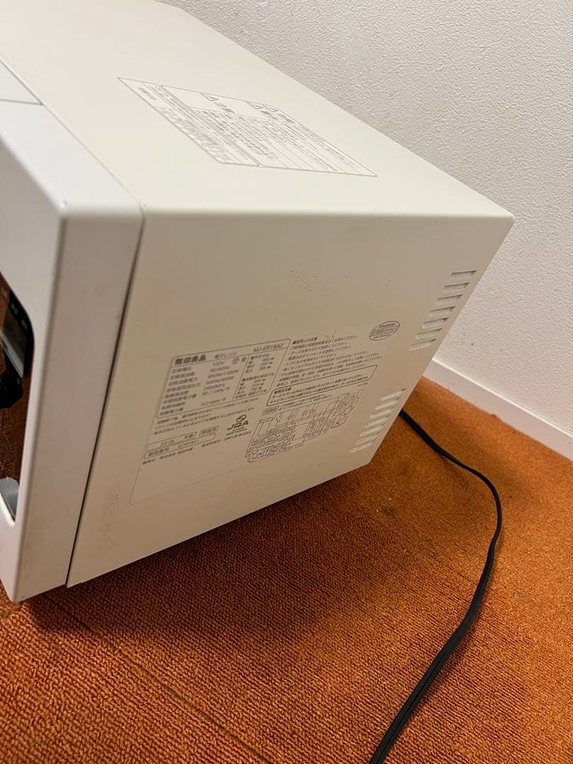 MUJI 無印良品 電子レンジ ヘルツフリー MJ-ER19A2
