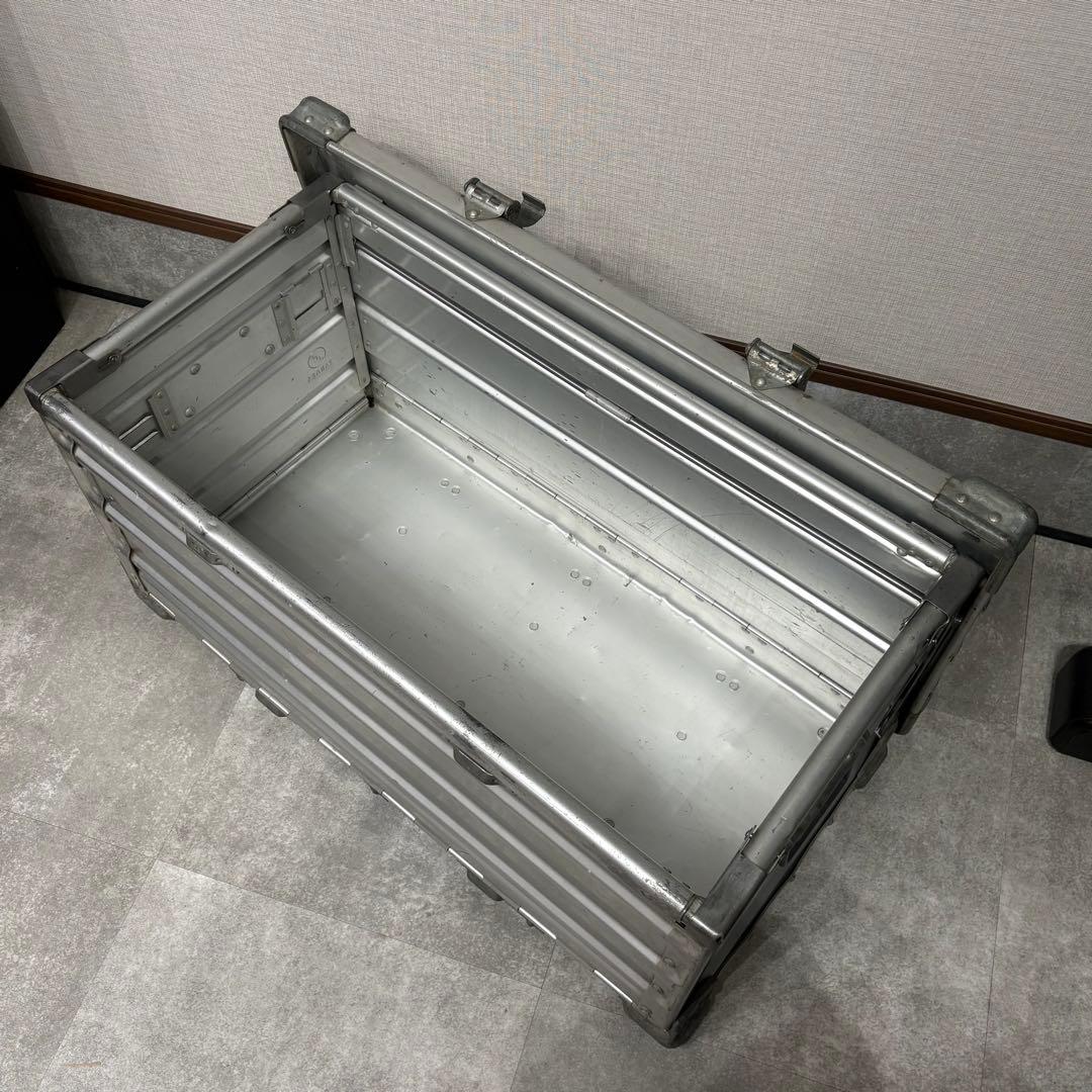 ZARGES ツァーゲス 1965 アルミコンテナ ドイツ軍 ドイツ製