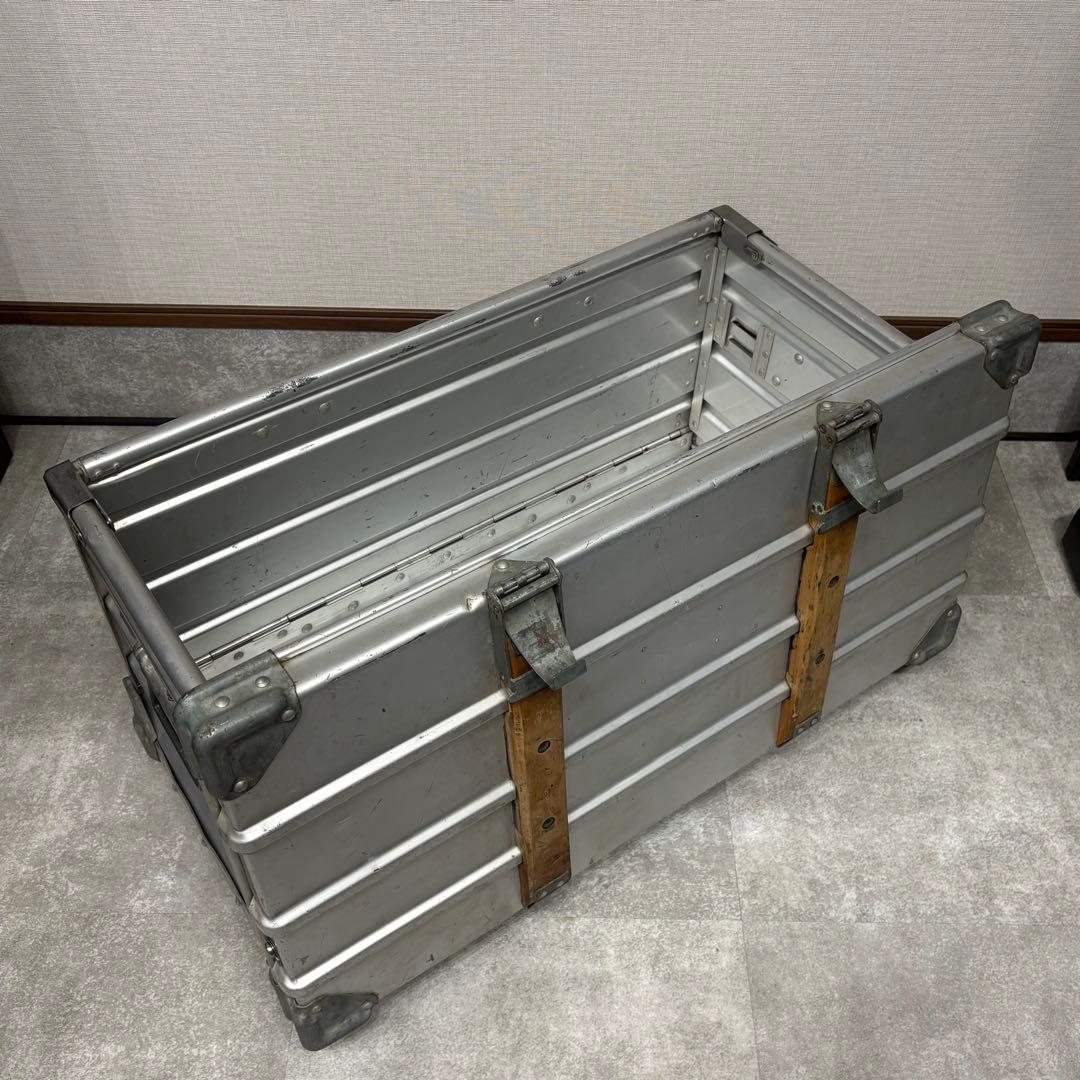 ZARGES ツァーゲス 1965 アルミコンテナ ドイツ軍 ドイツ製