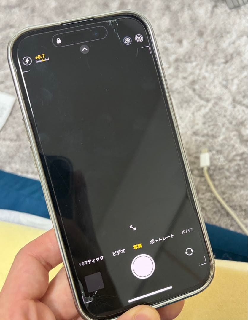 (ジャンク品)Apple iPhone 15ブルー 本体