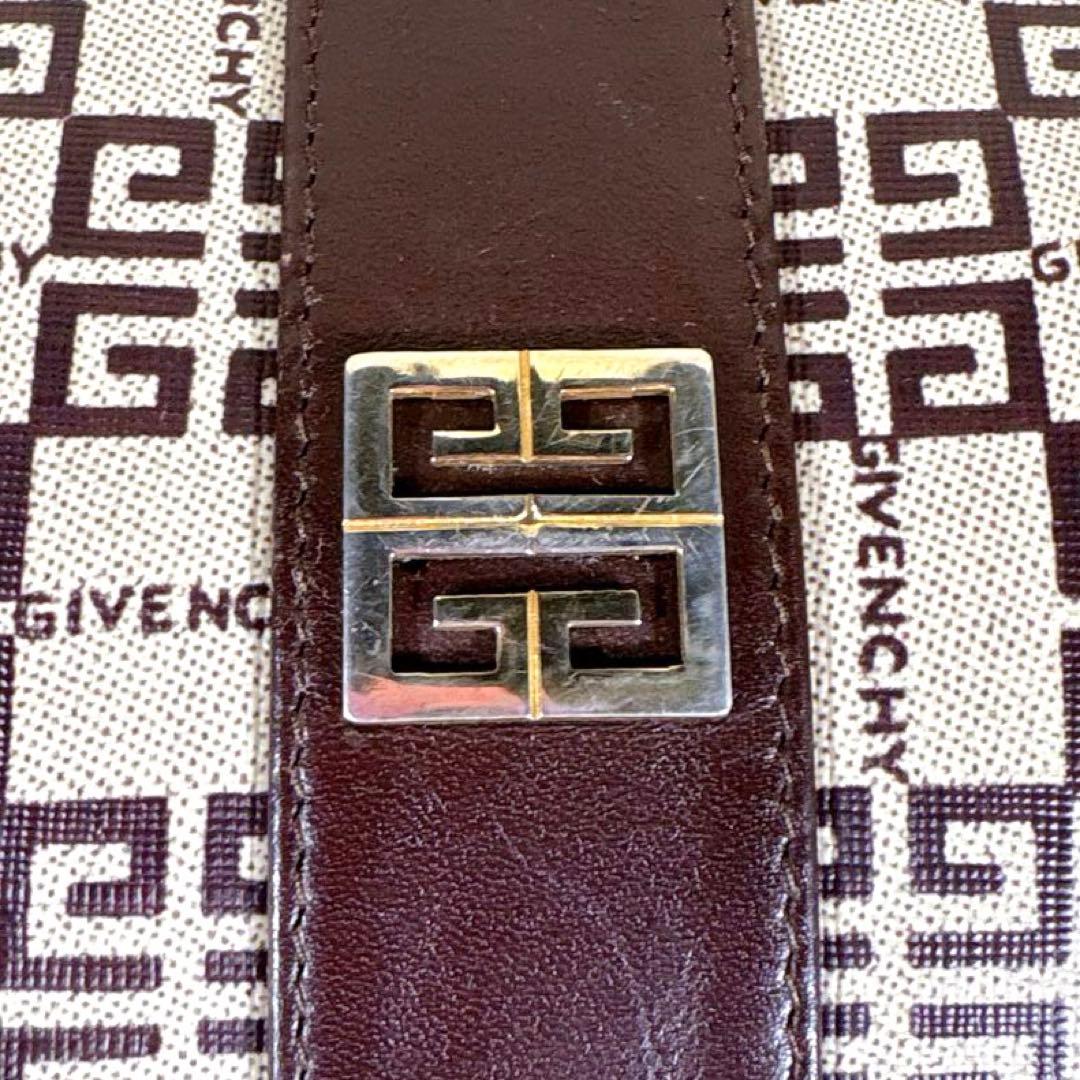 GIVENCHY ジバンシィ ショルダーバッグ モノグラム 4G PVC レザー