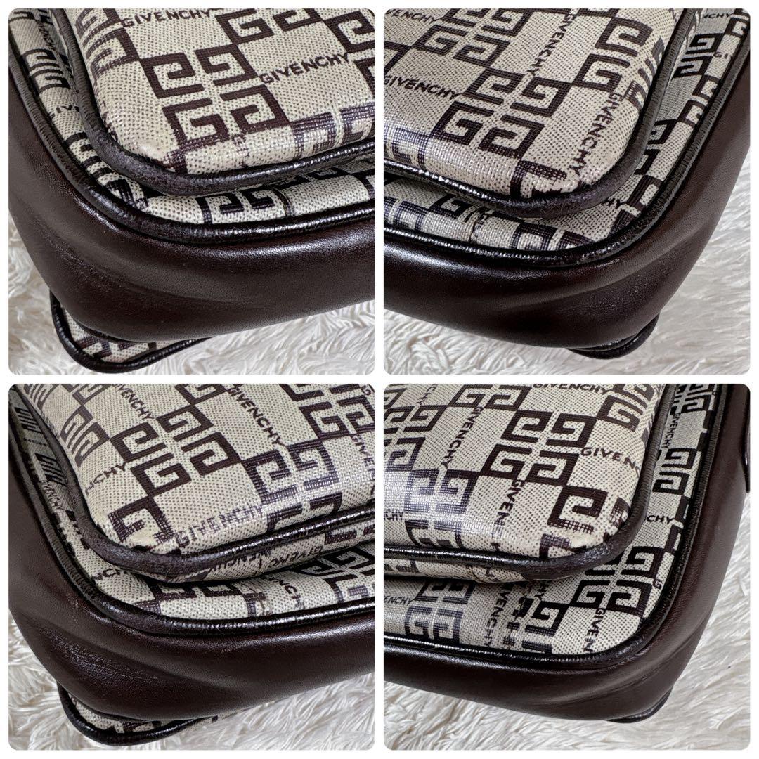 GIVENCHY ジバンシィ ショルダーバッグ モノグラム 4G PVC レザー