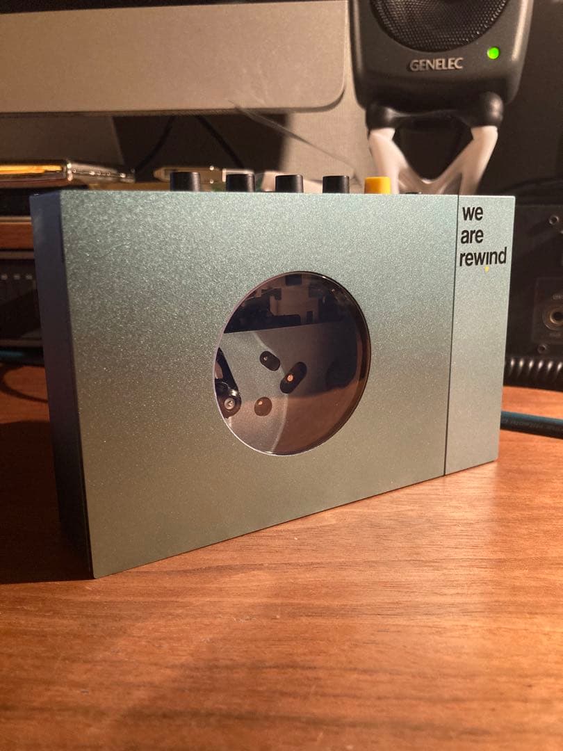 we are rewind WE-01 カセットプレーヤー 未使用品