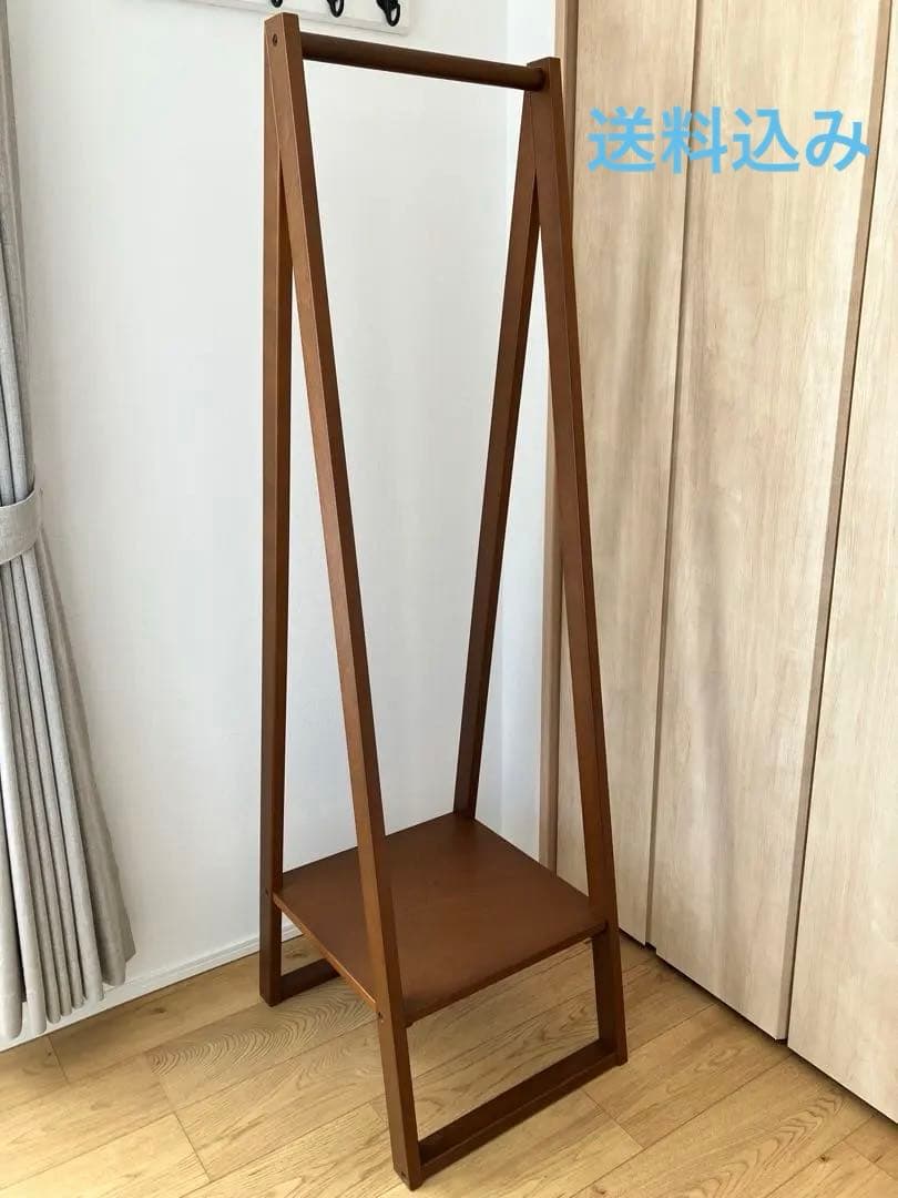 【無印良品】木製コートハンガー　ウォールナット（廃盤品）
