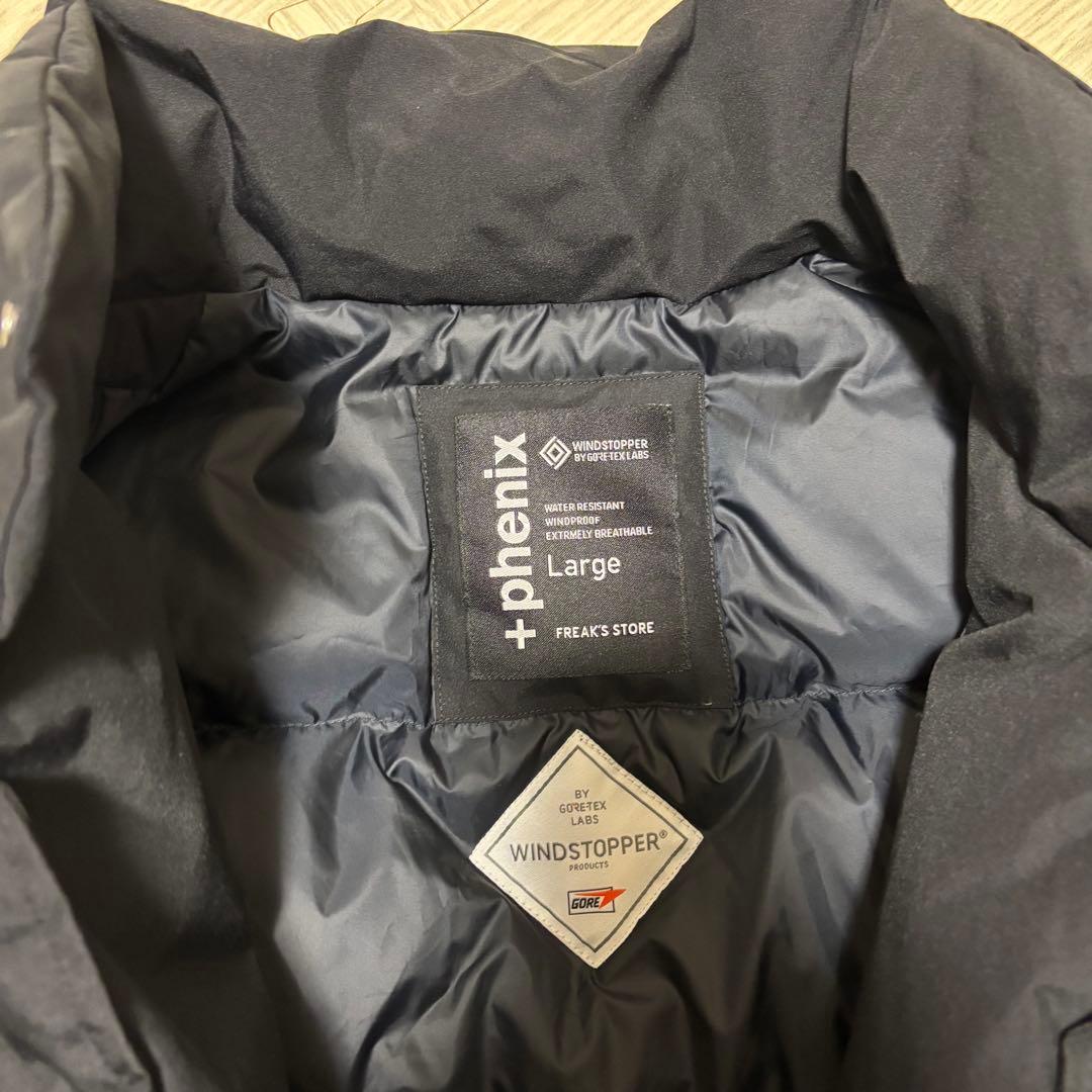 phenix/別注 GORE-TEX WINDSTOPPER SNAP DOWN